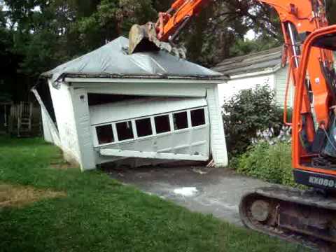 garage demolition works