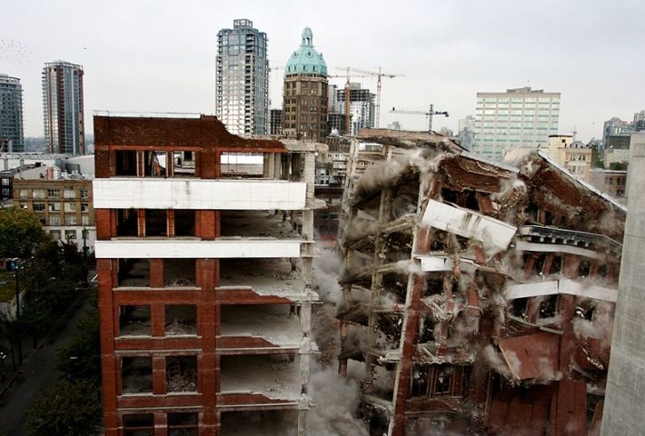 Explosive Demolition. Full service demolition