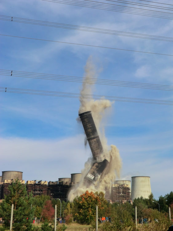 Industrial Chimney Demolition services